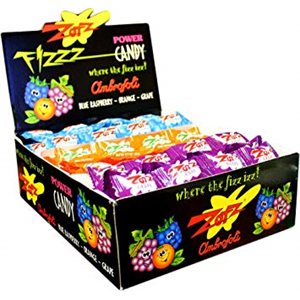 ZOTZ BLUE RASP, ORANGE, GRAPE 48CT