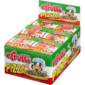 E-FRUTTI GUMMI PIZZA .55OZ / 48CT