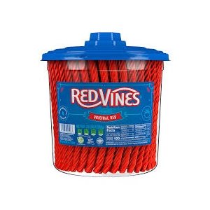 RED VINE JAR RED TWIST 56OZ