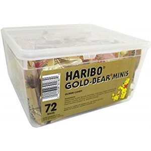 HARIBO TUB GOLD BEARS 54CT