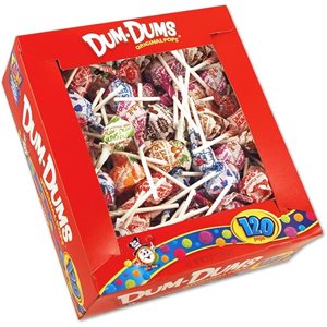 DUM DUM POPS BOX 120CT