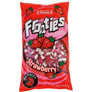 TOOTSIE FROOTIE STRAWBERRY 360CT