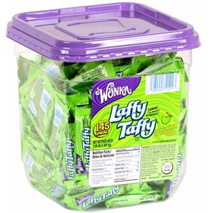 LAFFY TAFFY TUB APPLE 145CT