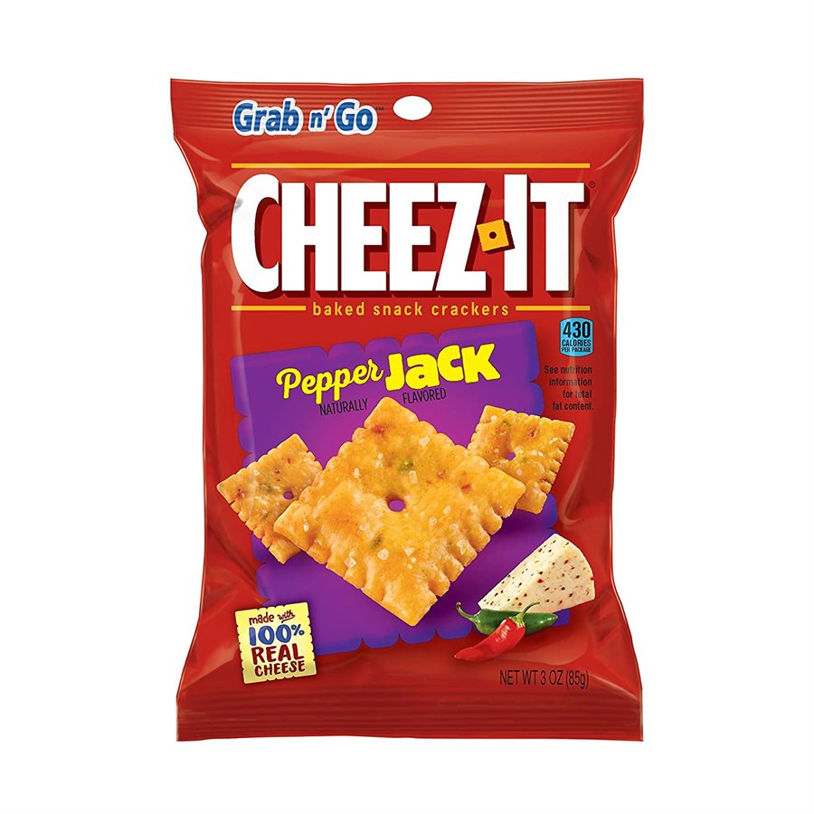 CHEEZ-IT PEG PEPPER JACK 6CT / 3OZ