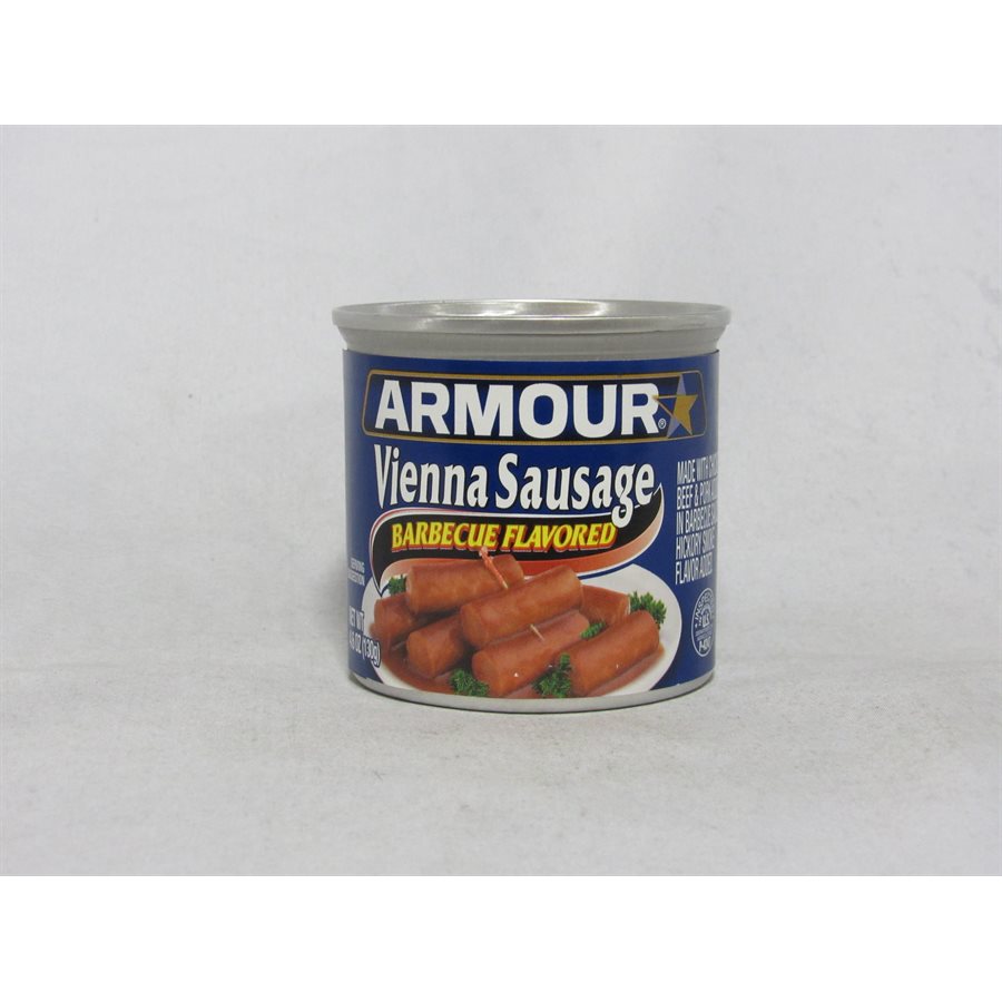 Armour Vienna Sausage Bbq 4 6oz