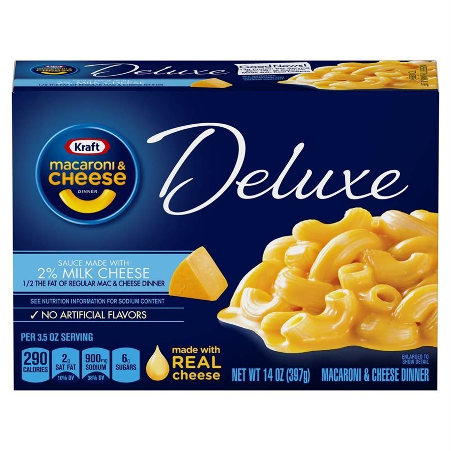 KRAFT DELUXE MAC & CHEESE 14OZ