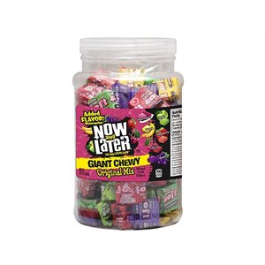 NOW LATER JAR CHEWY ASSORTED 38.1OZ