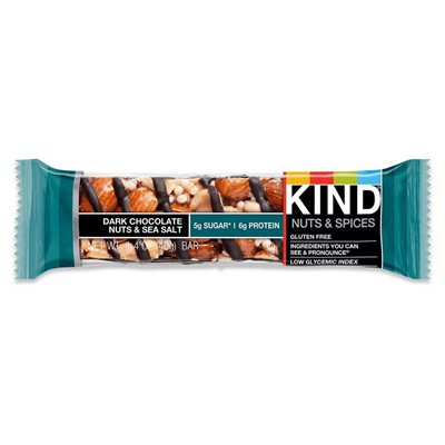 KIND BAR DK CHOC NUTS SEA SALT 1.4OZ / 12CT