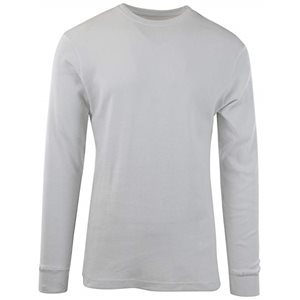 THERMAL SHIRT WHITE L 6CT