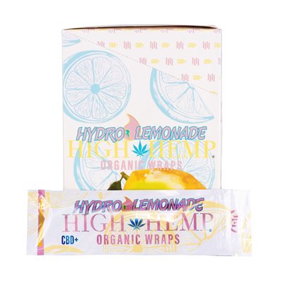 HIGH HEMP LEMONADE WRAPS 25CT