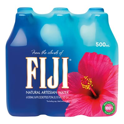 FIJI WATER 500mL 4 / 6PK