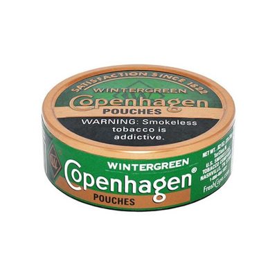 COPENHAGEN POUCH WINTERGREEN $.50 5CT