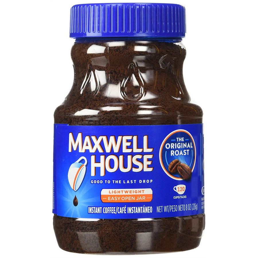 MAXWELL HOUSE INSTANT COFFEE 8OZ