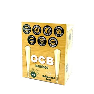 OCB CONE BAMBOO 1 1 / 4 SIZE 192CT