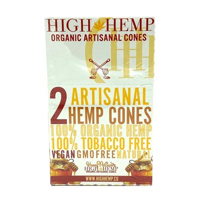 HIGH HEMP CONES HONEY 15CT