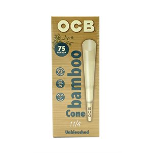 OCB BAMBOO CONE 1 1 / 4 75CT