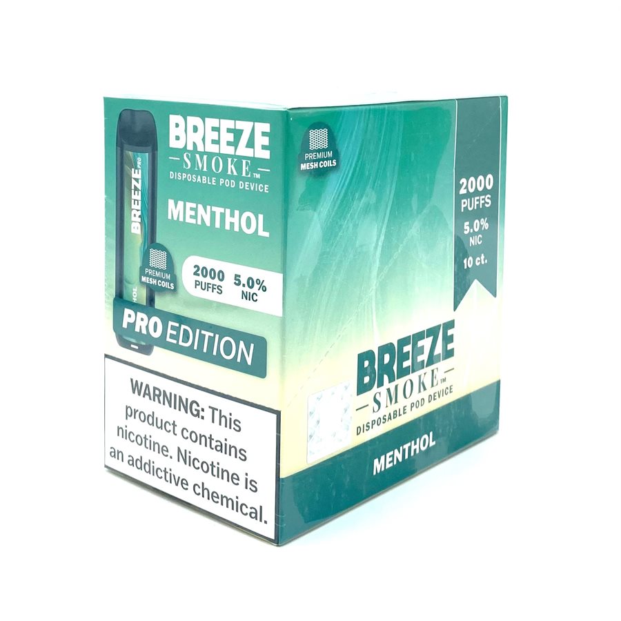 BREEZE PRO MENTHOL 10CT